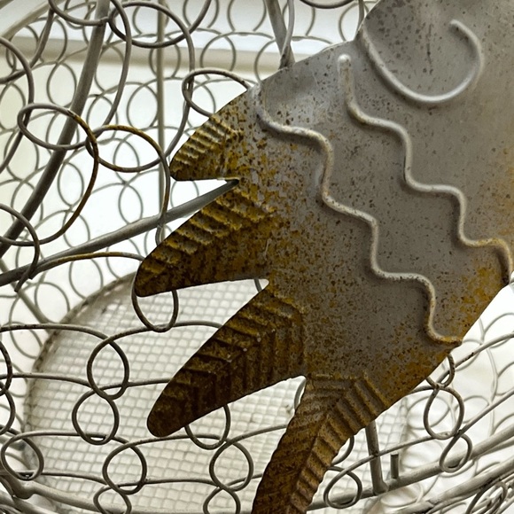 Vintage Hen Egg Basket Decorative Farmhouse Piece indoor outdoor - Picture 6 of 8